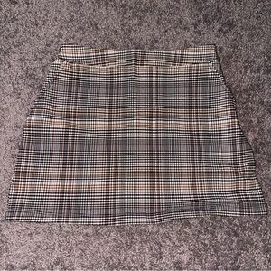 Shinestar Plaid Skirt
